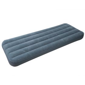 Inflatable Air Mattress Air Sleeping Bed Pad Single Camping Air Mattress with Electric Pump Car Charger Non-Leak for Home Camping (Option: AirBedSingle)