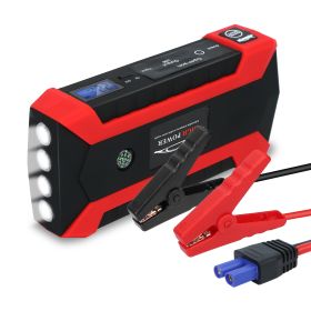 Car Jump Starter Booster 1000A Peak 20000mAh 12V Battery Charger (Up to 6.0L Gas or 3.0L Diesel Engine) w/ LCD Screen 3 Modes LED Flashlight (Option: 1000ACarJumpStarter)