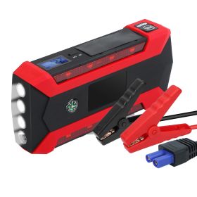 Car Jump Starter Booster 1000A Peak 20000mAh 12V Battery Charger (Up to 6.0L Gas or 3.0L Diesel Engine) w/ LCD Screen 3 Modes LED Flashlight (Option: JumpStarterNEWUK)
